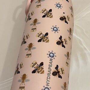 Pink Queen Bee Water Bottle - Insulated